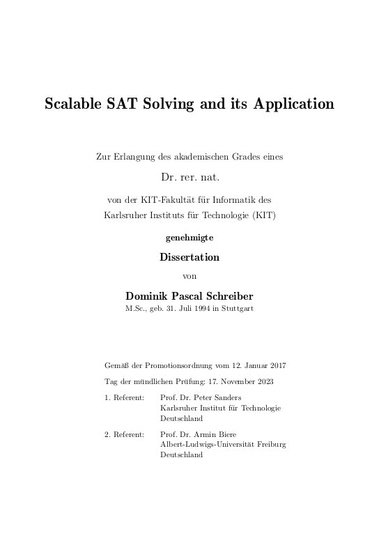 Cover der Publikation