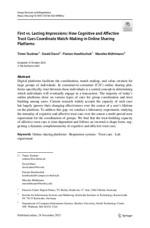 Cover der Publikation