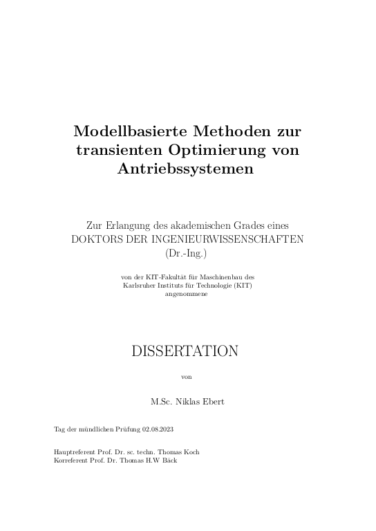 Cover der Publikation