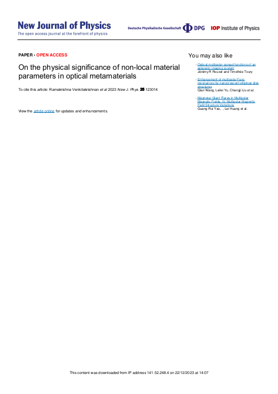 Cover der Publikation