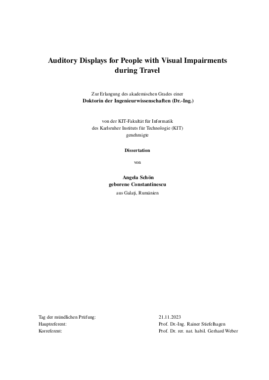 Cover der Publikation