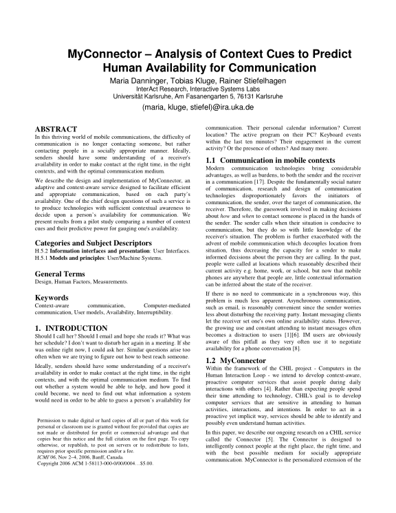 Cover der Publikation