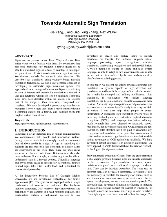 Cover der Publikation