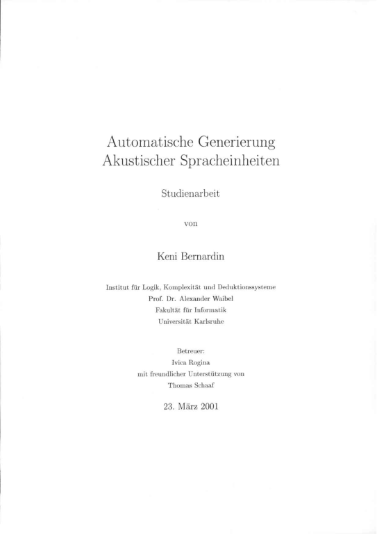 Cover der Publikation