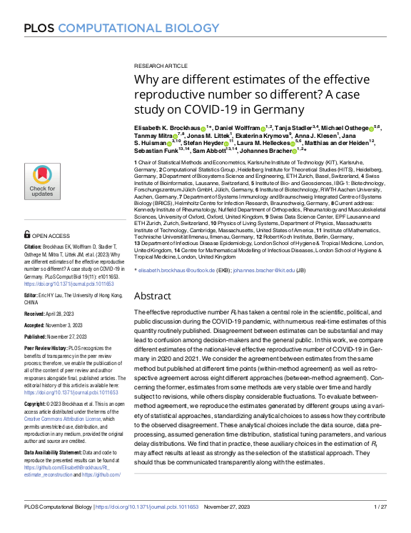 Cover der Publikation