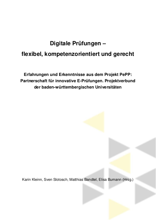 Cover der Publikation