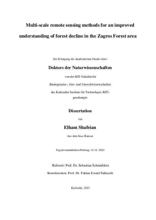 Cover der Publikation