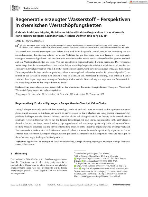 Cover der Publikation