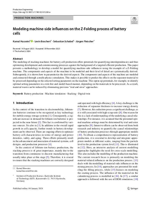 Cover der Publikation