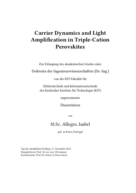 Cover der Publikation