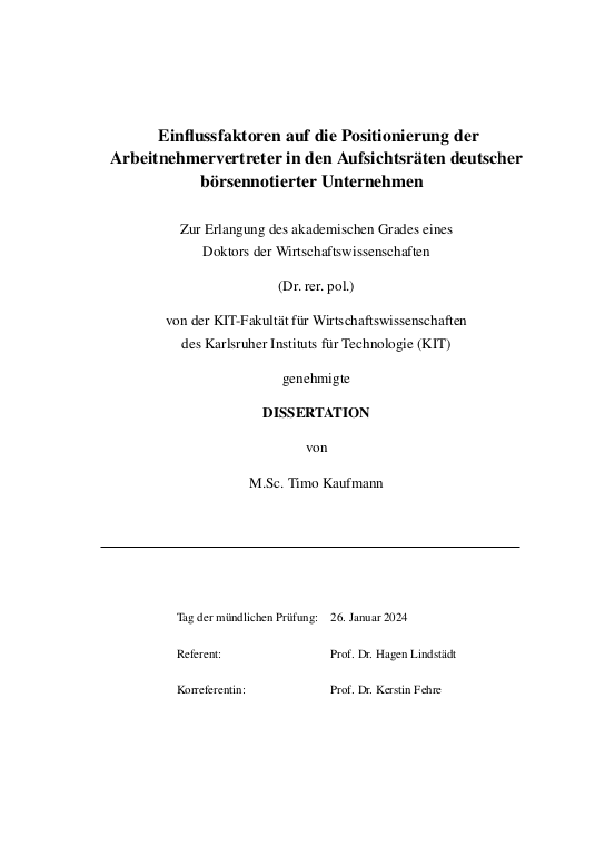 Cover der Publikation