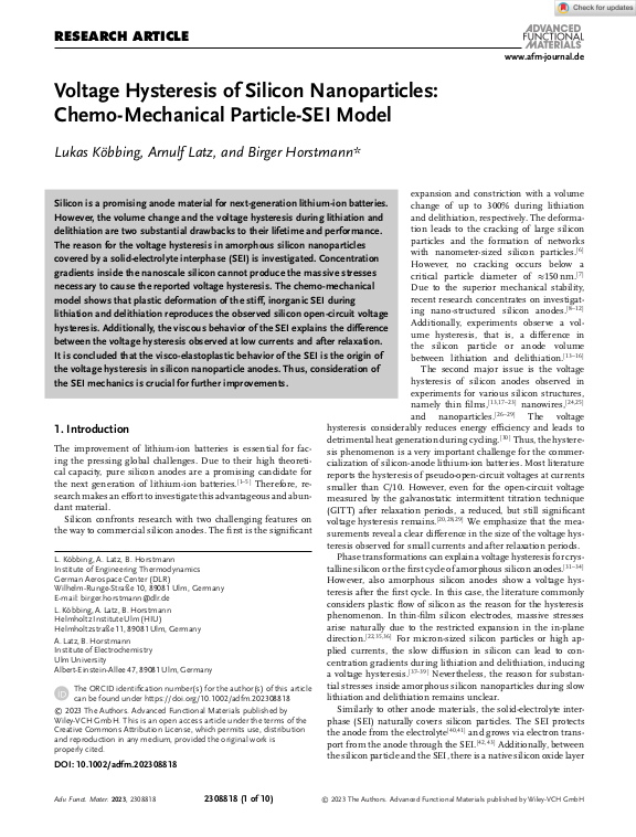 Cover der Publikation