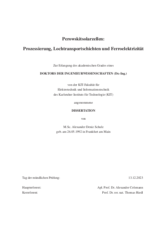 Cover der Publikation