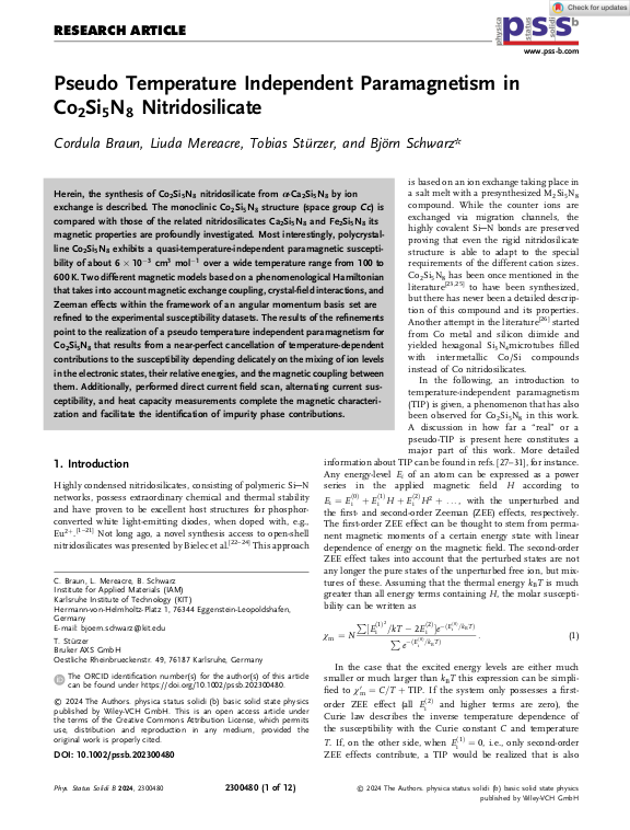 Cover der Publikation