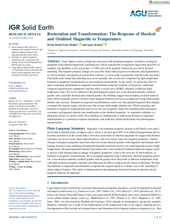 Cover der Publikation