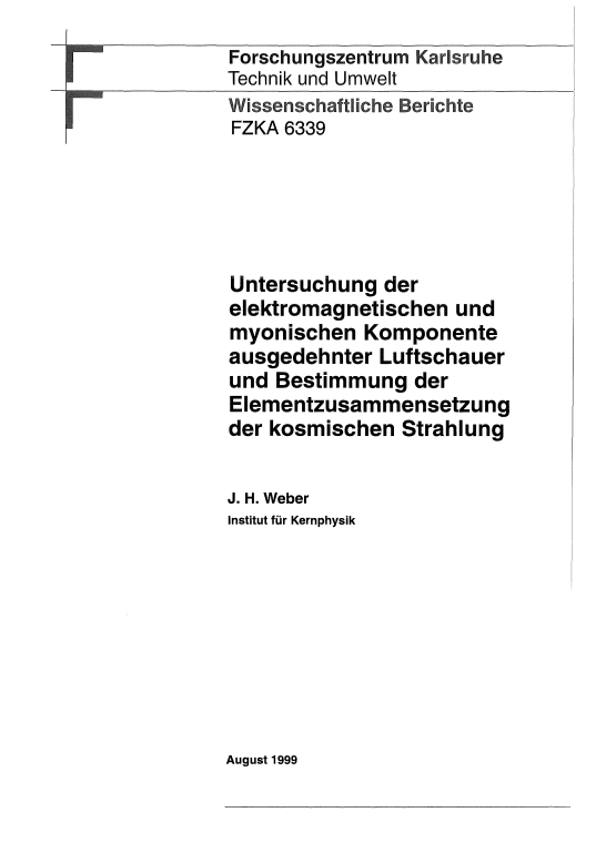 Cover der Publikation