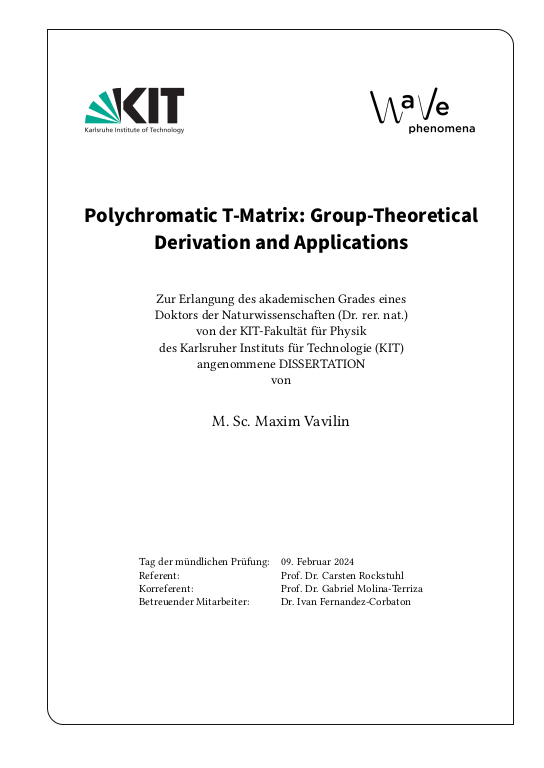 Cover der Publikation