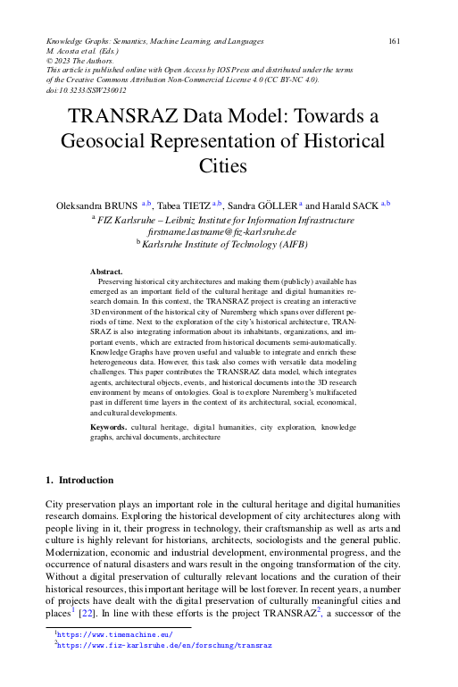 Cover der Publikation