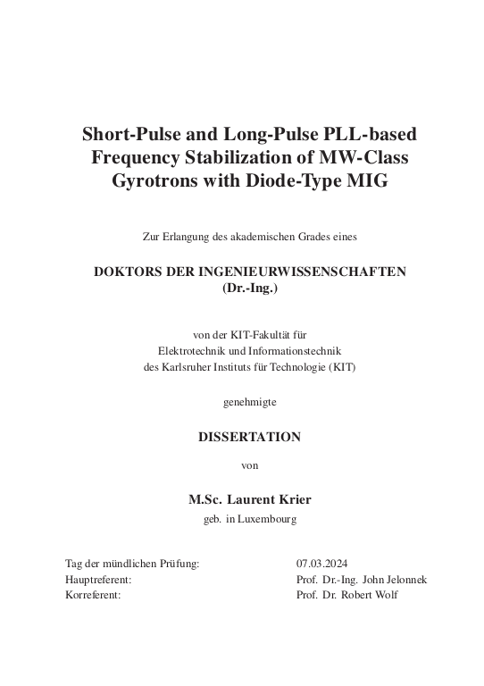 Cover der Publikation