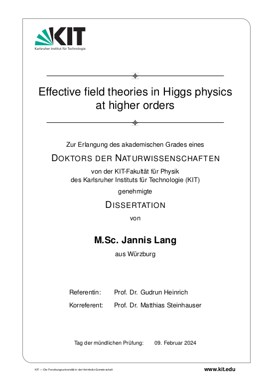 Cover der Publikation