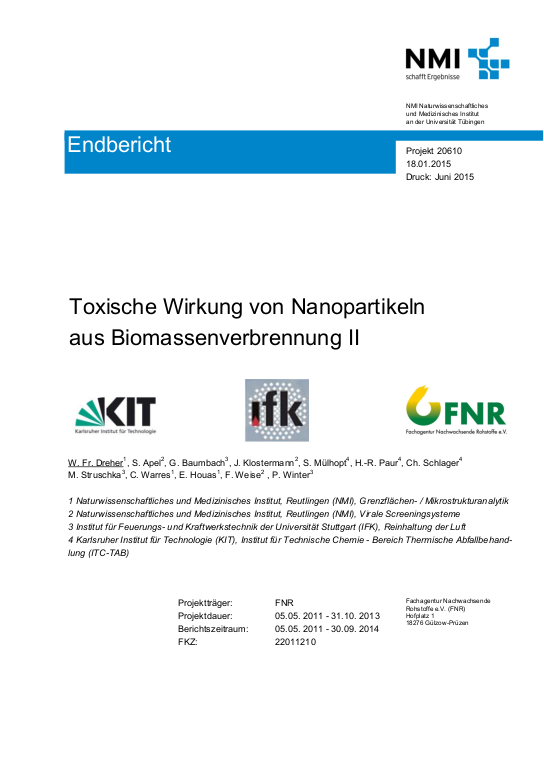 Cover der Publikation