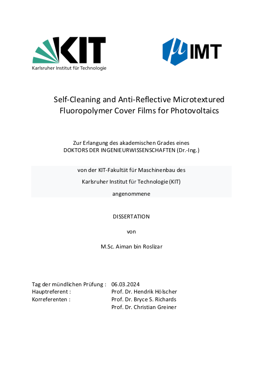 Cover der Publikation