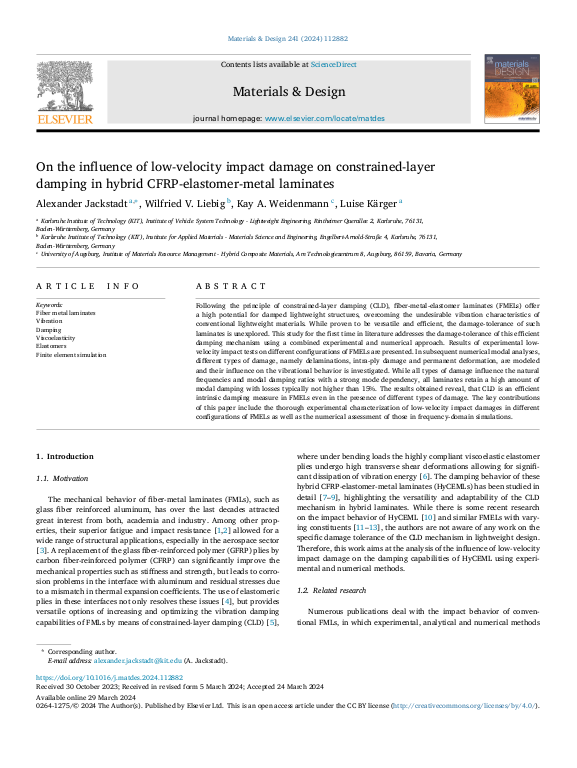 Cover der Publikation