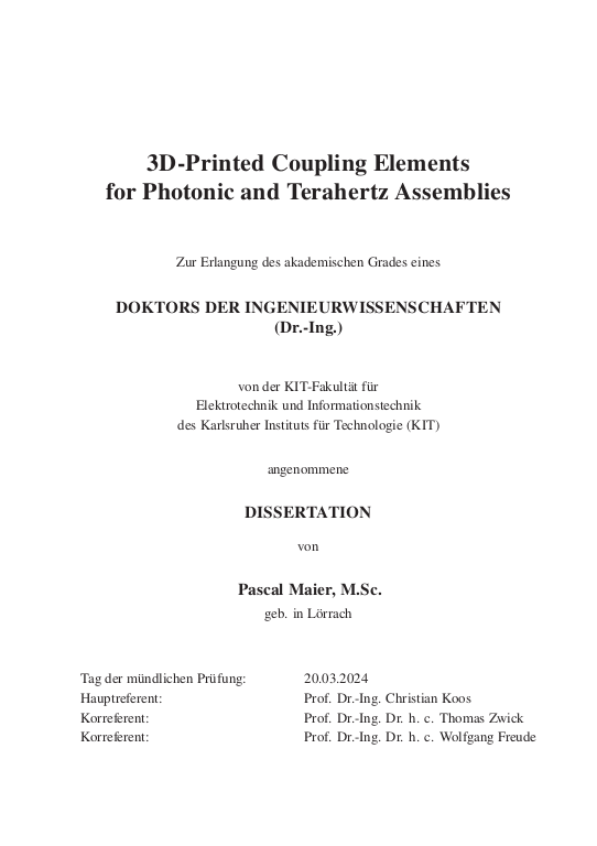 Cover der Publikation