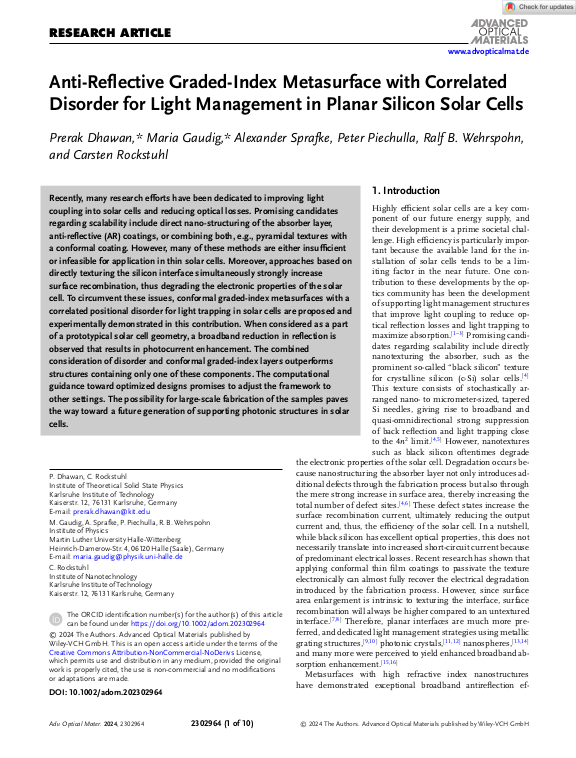 Cover der Publikation