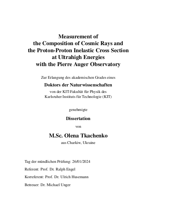 Cover der Publikation