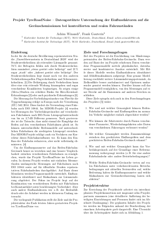 Cover der Publikation