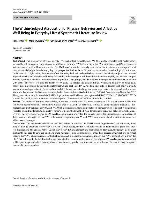 Cover der Publikation