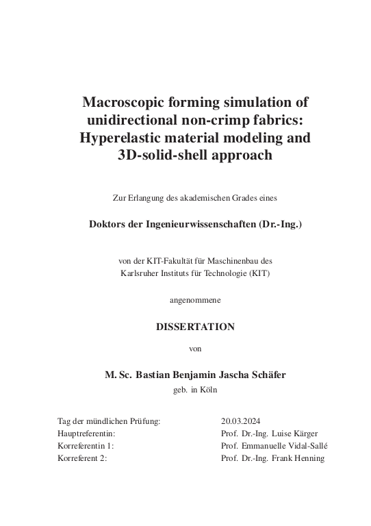 Cover der Publikation