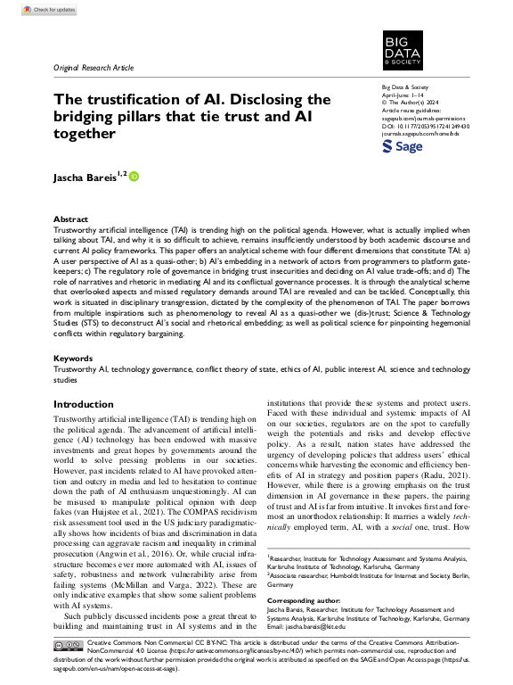 Cover der Publikation