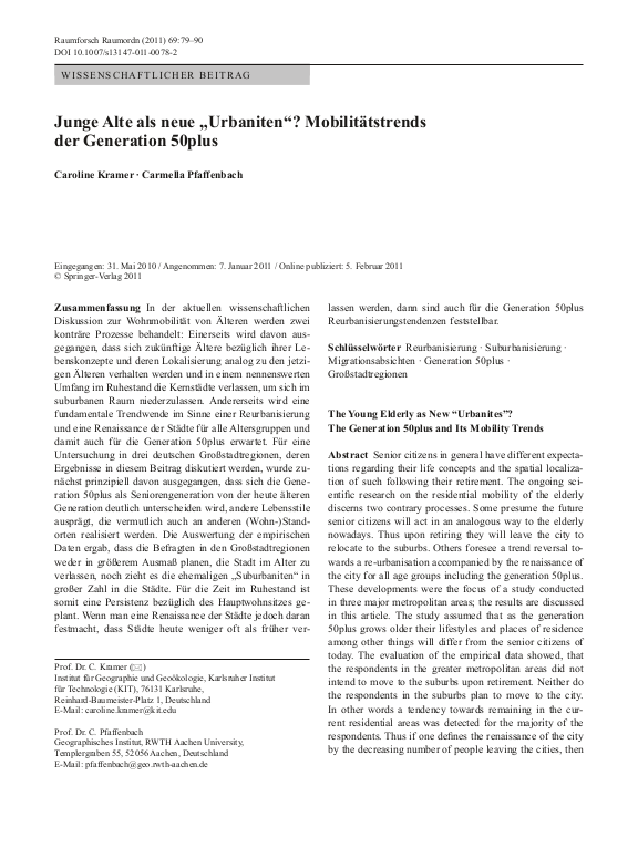 Cover der Publikation