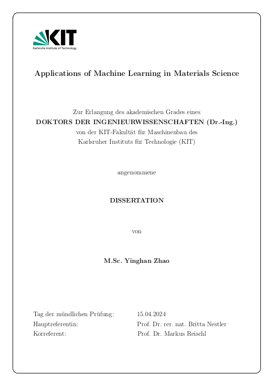 Cover der Publikation