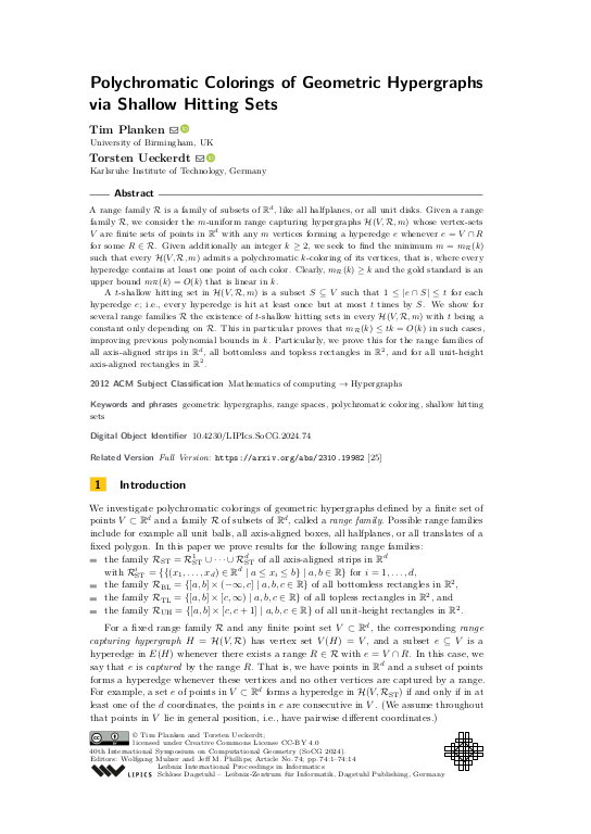 Cover der Publikation