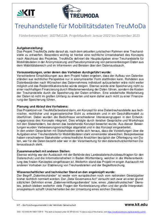 Cover der Publikation
