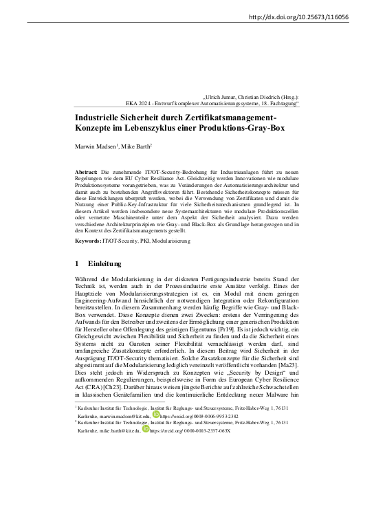 Cover der Publikation