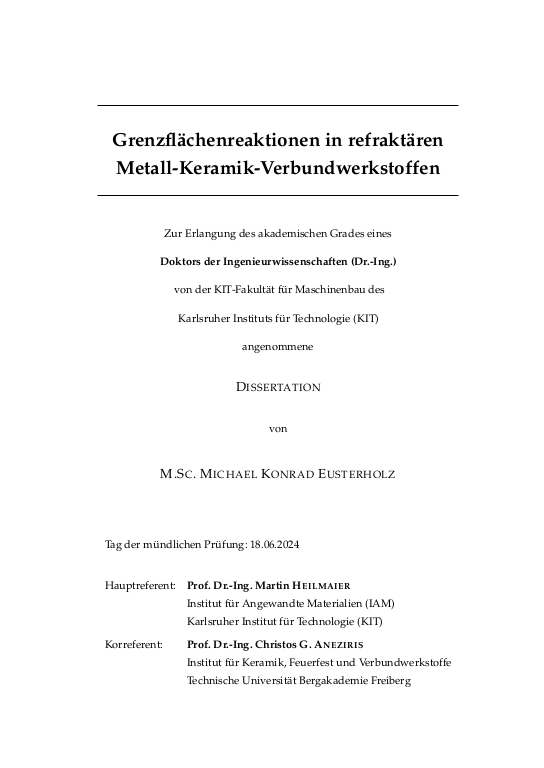 Cover der Publikation