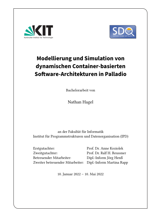 Cover der Publikation
