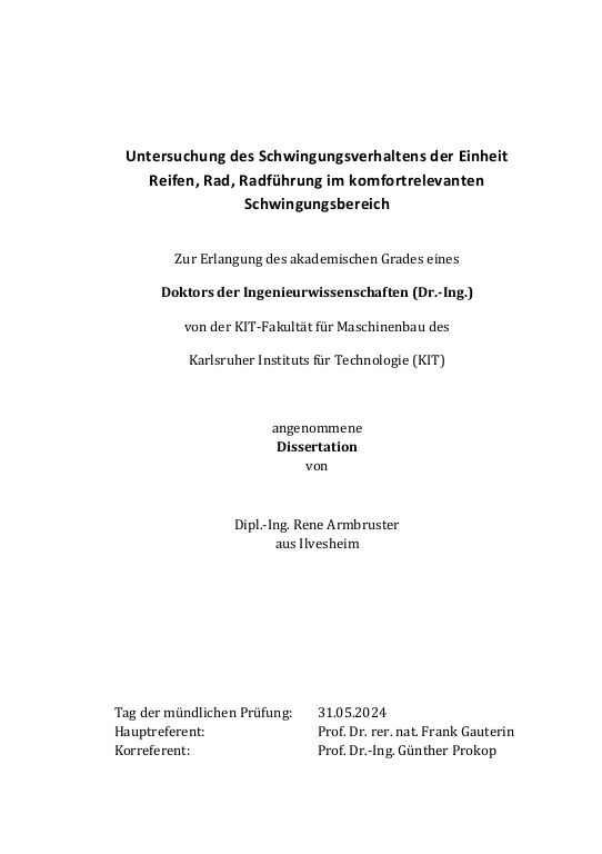 Cover der Publikation