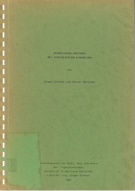 Cover der Publikation