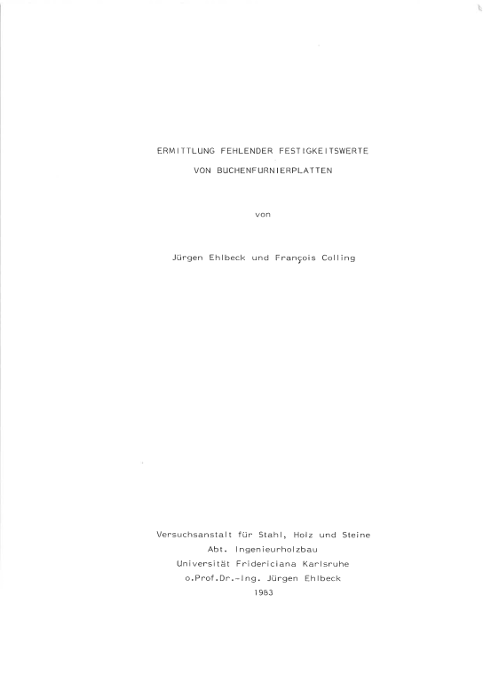 Cover der Publikation