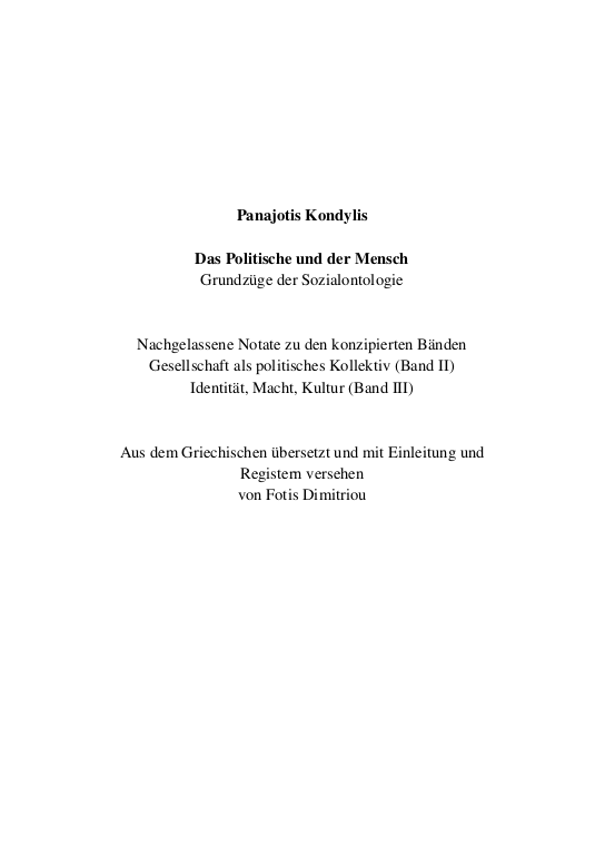 Cover der Publikation