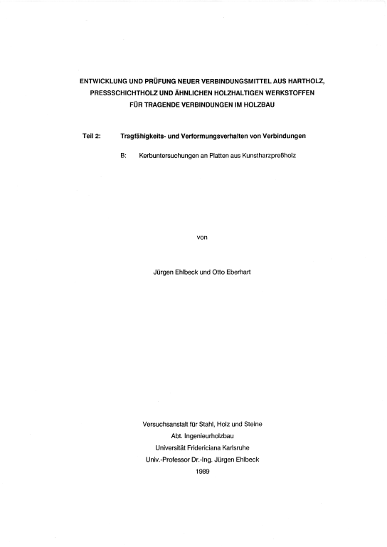 Cover der Publikation