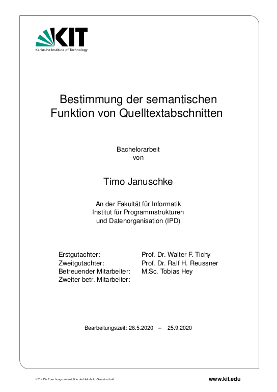 Cover der Publikation