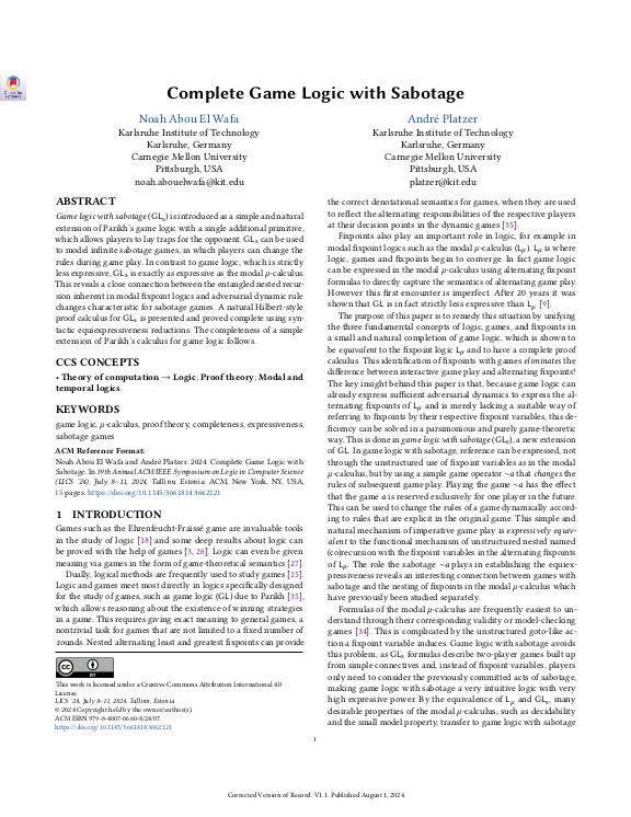 Cover der Publikation