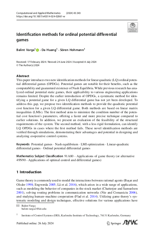 Cover der Publikation