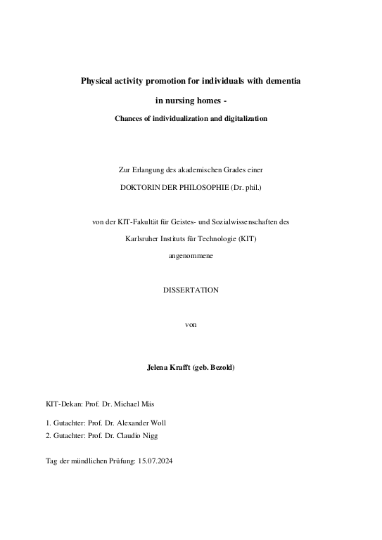 Cover der Publikation